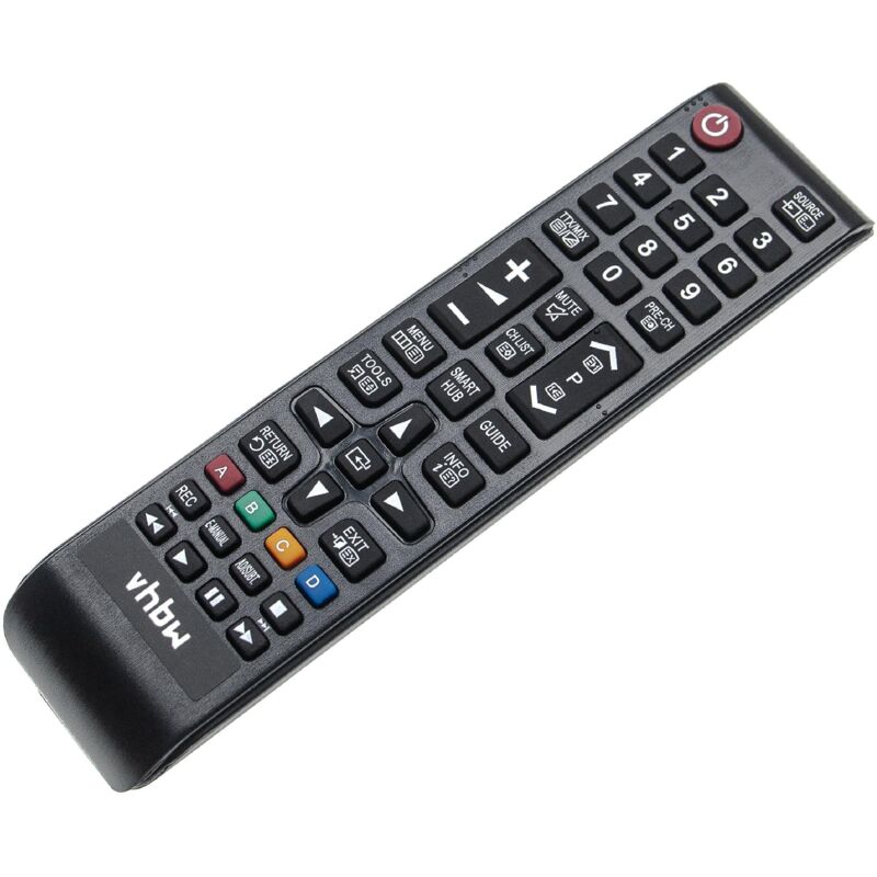 vhbw Fernbedienung kompatibel mit Samsung JS Serie, HU Serie, JU Serie, H Serie, B Serie, KS Serie, K Serie Fernseher, TV - Ersatzfernbedienung