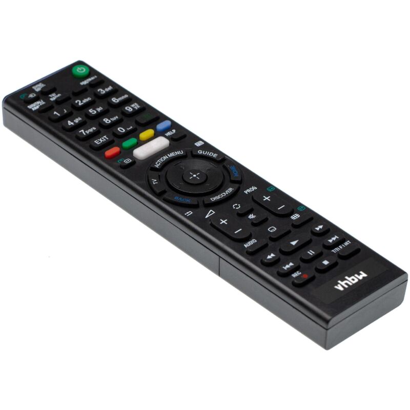 vhbw Fernbedienung kompatibel mit Sony KDL-40EX650, KDL-40EX653, KDL-40EX655, KDL40EX653, KDL40EX655 Fernseher, TV - Ersatzfernbedienung
