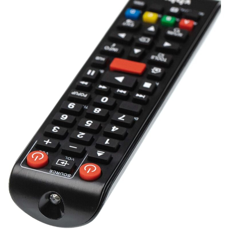 vhbw Fernbedienung kompatibel mit Samsung BDEM57CZA, BDEM57C/ZA, BD-EM57C/ZA, BDEM57C, BD-EM57/ZA Blu-Ray Disc Player - Ersatzfernbedienung