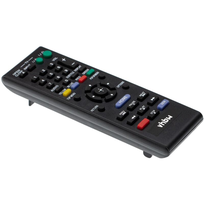 vhbw Fernbedienung kompatibel mit Sony BDP-BX39, BDP-S1100, BDP-BX310, BDP-185WN, BDP-BX18, BDP-185C Blu-Ray Disc Player - Ersatzfernbedienung