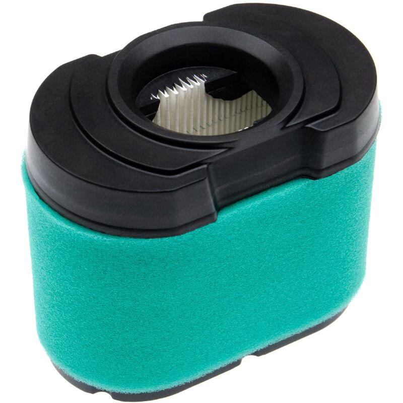 1x Schaumfilter, 1x Papierfilter kompatibel mit Briggs & Stratton 40H777-4421-G1 Motor für Rasentraktor, Aufsitzmäher - Vhbw