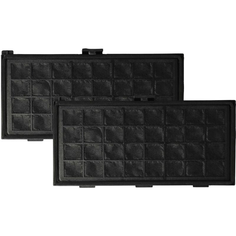 Filterset 2x Staubsaugerfilter kompatibel mit Miele S310I, S312I, S311I, S313I, S314I, S315I Staubsauger - hepa Filter Allergiefilter - Vhbw