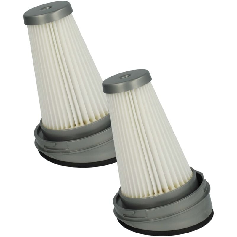 Filterset 2x Staubsaugerfilter kompatibel mit Tefal Air Force 160 TY7231WO, Air Force 160 TY7232WO Staubsauger - hepa Filter Allergiefilter - Vhbw