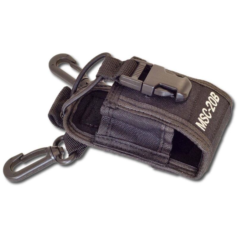 Vhbw - Tasche Typ MSC-20B für diverse Funkgeräte - 75 x 65 x 120 mm, Schwarz