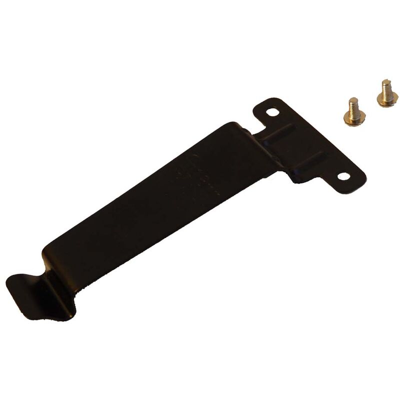 Vhbw - Gürtelclip kompatibel mit Kenwood TH-D7, TH-D7A, TH-D7AG, TH-D7E, TH-G71, TH-F6, TH-F6A, TH-F7, TH-F7E Funkgerät - Schrauben, Metall, Schwarz