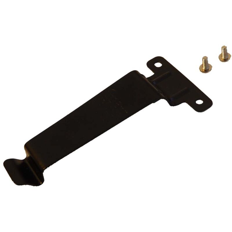Vhbw - Gürtelclip kompatibel mit Kenwood TK-248, TK-260G, TK-270G, TK-272G, TK-250, TK-260, TK-270, TK-278G Funkgerät - Schrauben, Metall, Schwarz