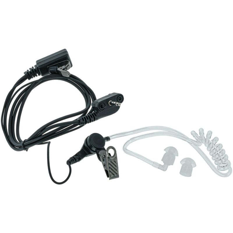 Vhbw - Headset kompatibel mit Yaesu / Vertex VX-354, VX-400, VX-410, VX-414, VX-420, VX-424, VX-427, VX-450 Funkgerät