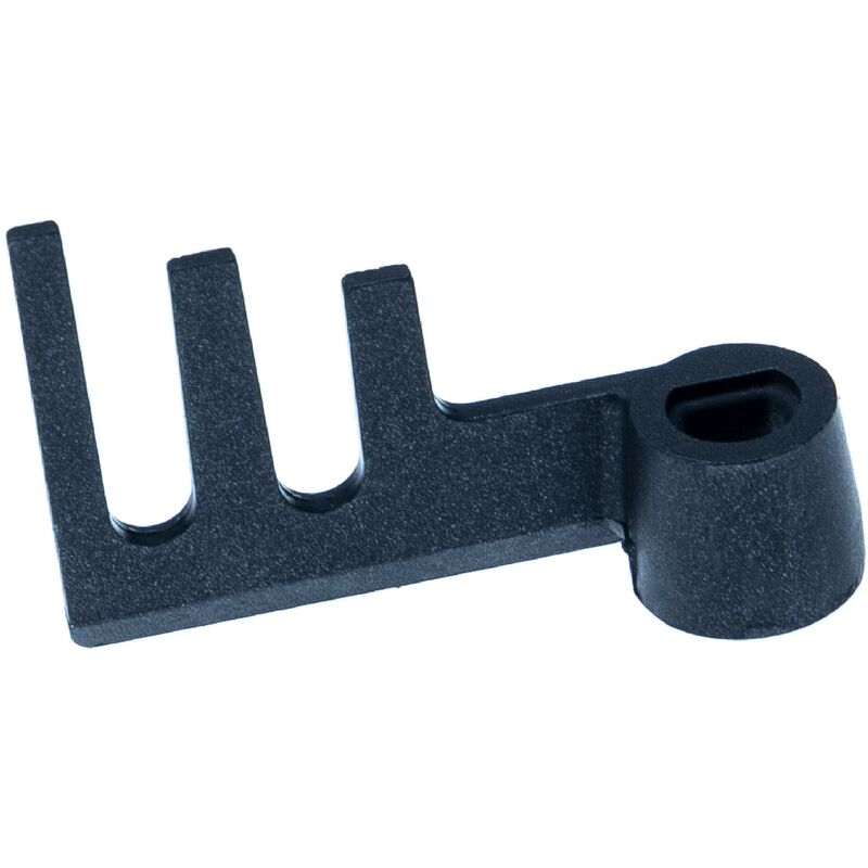 Vhbw - Knethaken Ersatz für ADD96A1054, ADD97G160 für Brotbackautomat - Rührhaken, Dreizack, 6,7 x 4,2 cm, Aluminiumlegierung, Schwarz