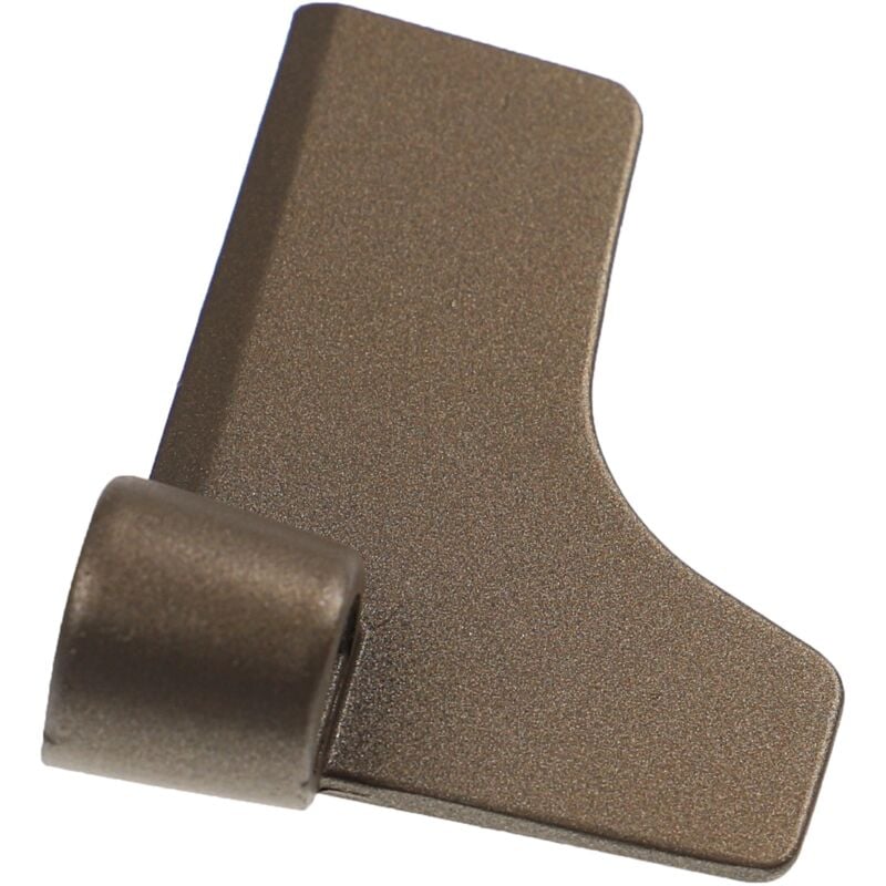 Vhbw - Knethaken kompatibel mit Panasonic SD-2511KXE, SD253, SD256, SD257, SD-RD250 Brotbackautomat - Rührhaken, 6,7 x 5 cm, Aluminiumlegierung, Grau