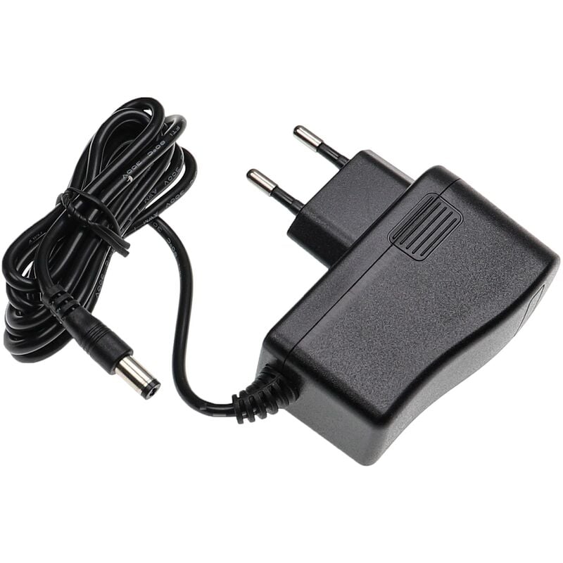 Ladegerät kompatibel mit Ecovacs Deebot N79, N79S, DN622, 501, 601, 600, DN79S, R500, 605 Saugroboter, DN79 Saugroboter - 2 m - Vhbw