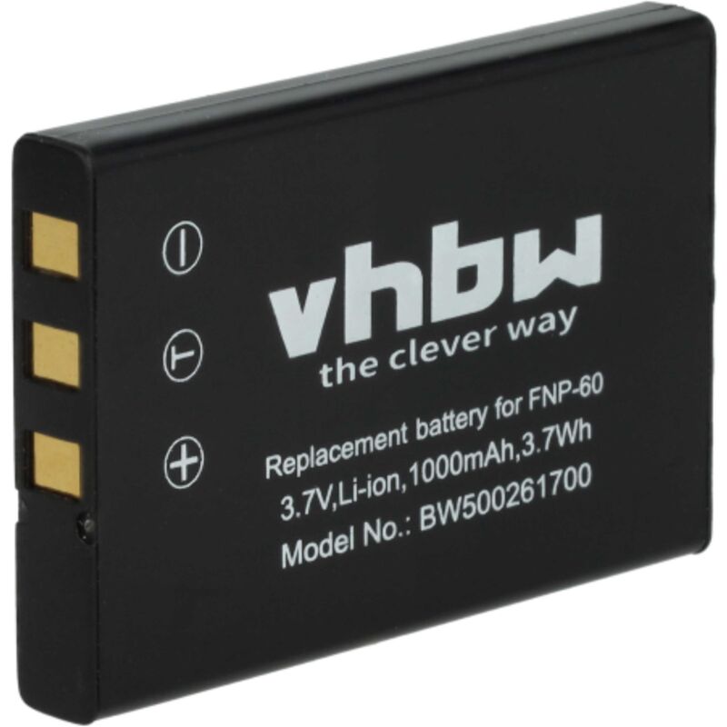 Vhbw - Akku kompatibel mit Dynascan AD-09 Funkgerät, Walkie Talkie (1000mAh, 3,6V, Li-Ion)