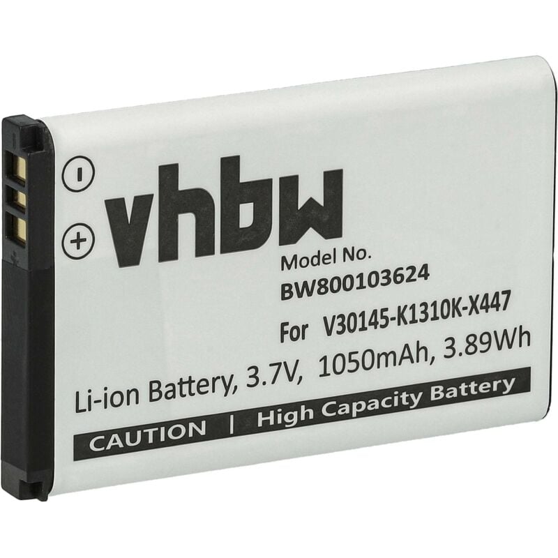 Vhbw - Li-Ion Akku 1050mAh (3.7V) kompatibel mit schnurlos Festnetz Telefon Siemens Gigaset SL910, SL910A Ersatz für V30145-K1310K-X447,