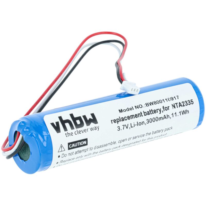 Vhbw - Akku kompatibel mit Logitech Pure-Fi Anywhere Speaker 2nd MM50 Lautsprecher Boxen Speaker (3000 mAh, 3,7 v, Li-Ion) - Ersatz für NTA2335