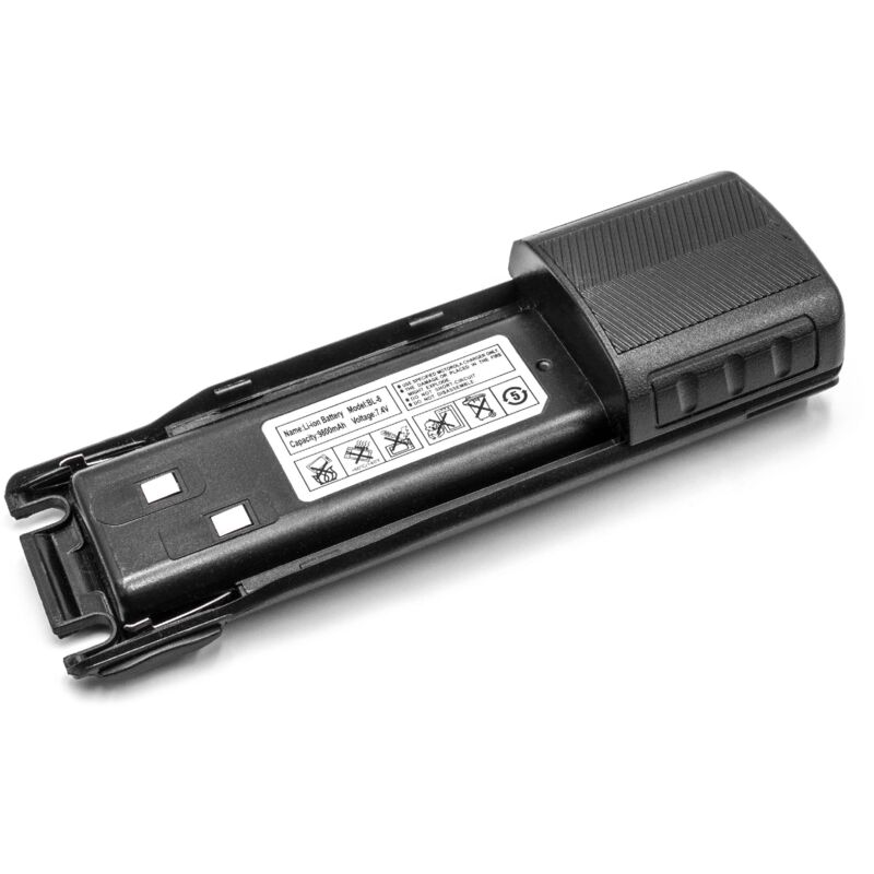 Vhbw - Akku kompatibel mit Baofeng UV-82L, UV-8R, UV-82C, UV-82X, UV-8D, UV-82HP, UV-82, UV82 Funkgerät, Walkie Talkie (9800 mAh, 7,4 v, Li-Ion)