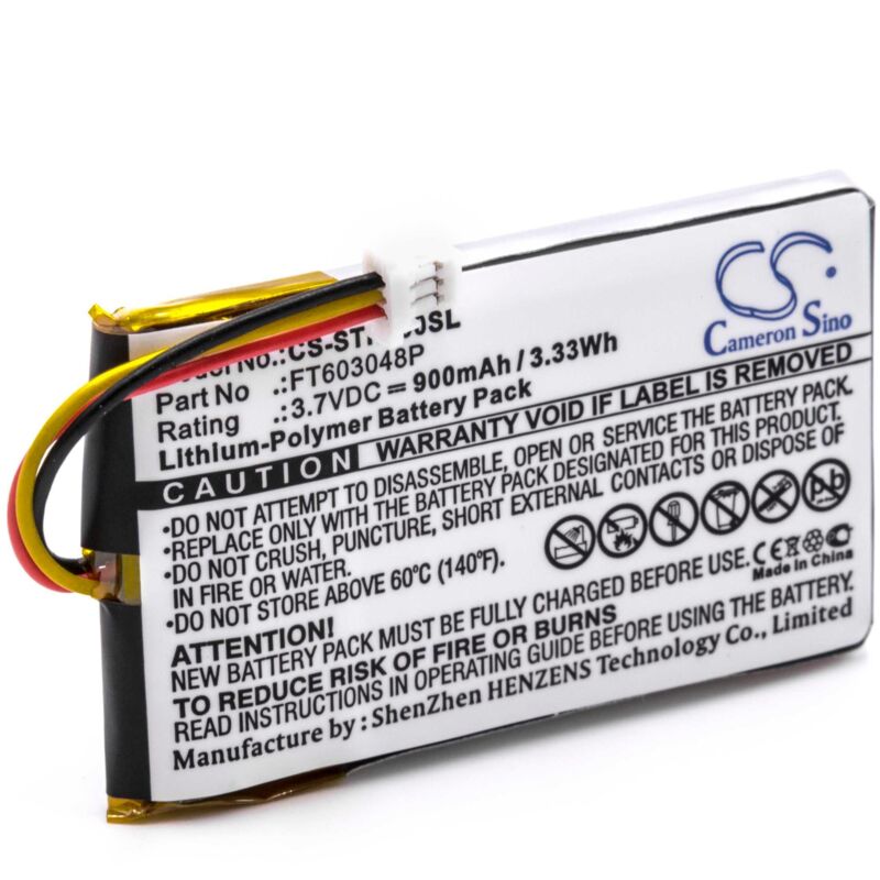 Vhbw - Akku kompatibel mit Turtle Beach Stealth 400, 500 Wireless Headset Kopfhörer (900mAh, 3,7V, Li-Ion)