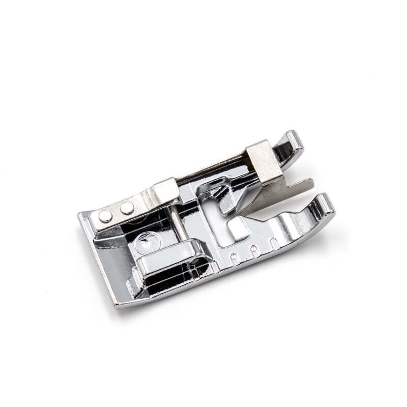 vhbw Nähmaschine Ersatzteil Zubehör Kantenfuß mit Mittelführung kompatibel mit Nähmaschine Janome 6021, 6260QC, 6125QC, 6019QC