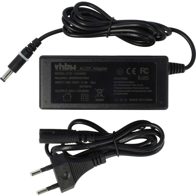 Netzteil kompatibel mit Cub Cadet XR3 3000, XR3 4000, XR2 1000, XR2 1500, XR2 2000 Rasenmäher, Mähroboter - 230 cm - Vhbw