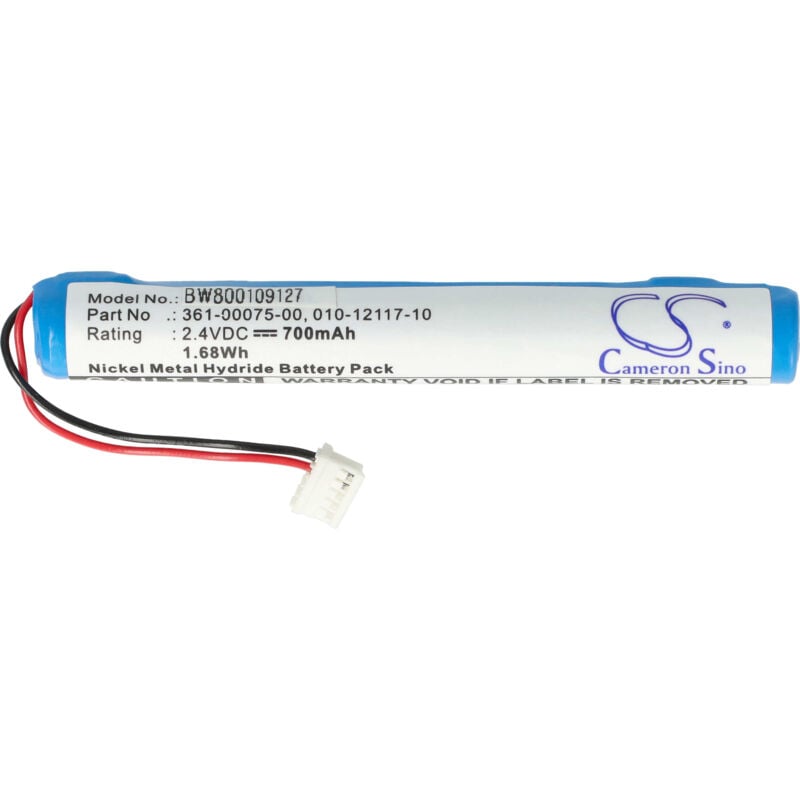 Vhbw - Akku kompatibel mit Garmin gWind Wireless, gWind Wireless Transducer, 010-01248-00 gps Navigation Navi (700 mAh, 2,4 v, NiMH)