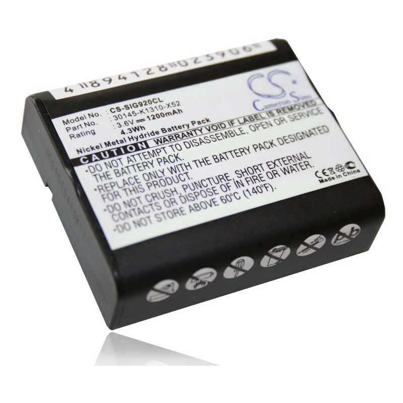vhbw Akku kompatibel mit Siemens Gigaset 951, 905, G59X, 952, 920 schnurlos Festnetz Telefon (1200 mAh, 3,6 V, NiMH)