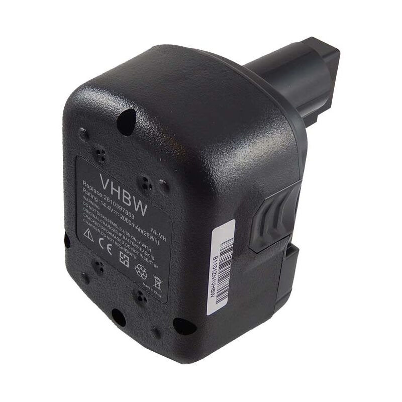 Vhbw - Akku kompatibel mit Skil 2017 aa, 2017 ab, 2017AA, 2017AB, 2007, 2027 Werkzeug (2000 mAh, NiMH, 14,4 v)