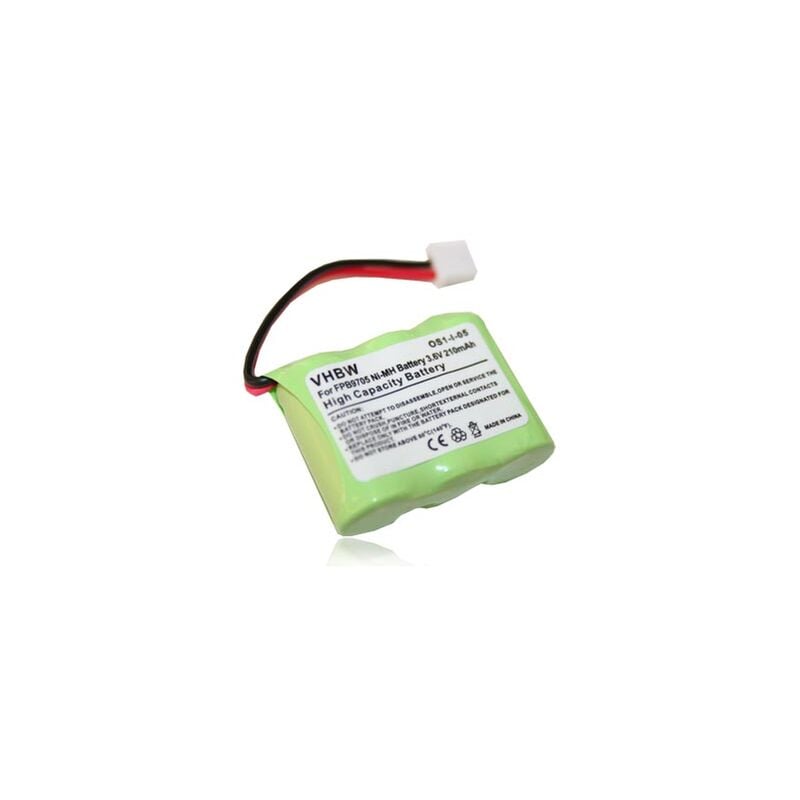 Vhbw - Akku kompatibel mit Dogtra 175NCP, 175NCP Receiver, 180NCP, 200NCP, 200NCP Receiver Hundehalsband Hunde-Trainer (210mAh, 3,6V, NiMH)