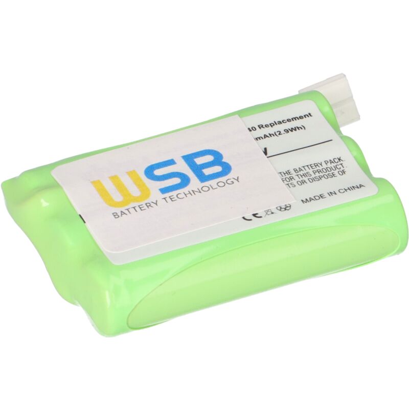 Vhbw - 1x Akku kompatibel mit Motorola MBP33, MBP18, MBP18PU, MBP26, MBP26PU, MBP27T Babyphone Babytalker (800 mAh, 3,6 v, NiMH)