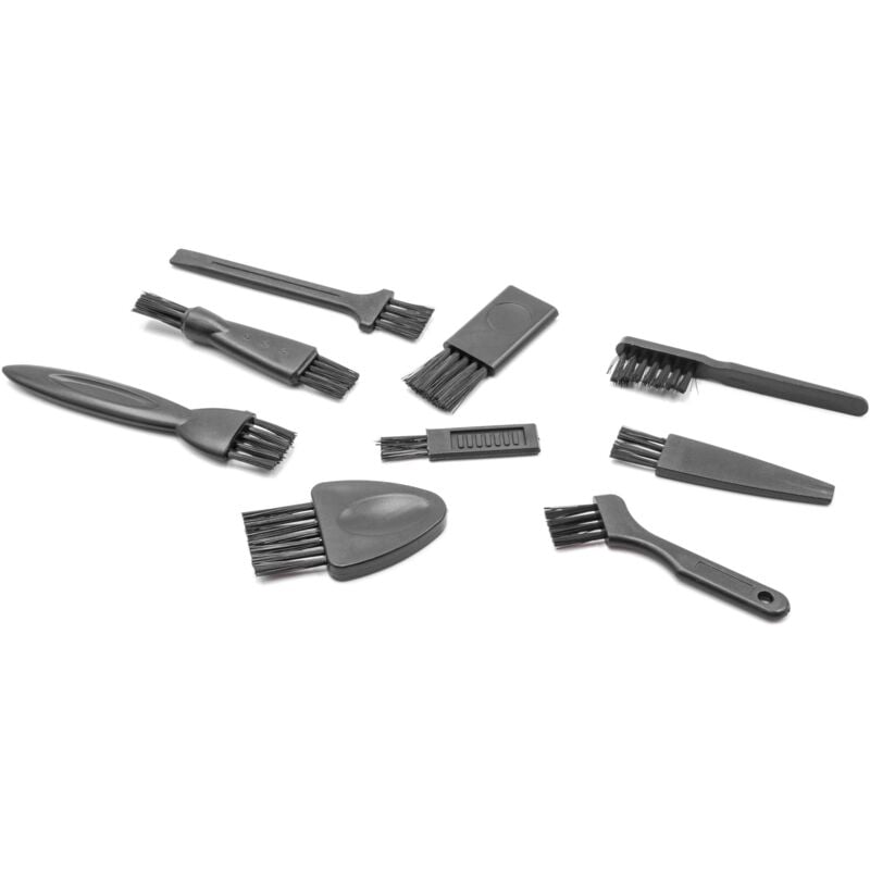 vhbw 9x Reinigungsbürste für Elektrorasierer, Bartschneider, Barttrimmer, Haarschneider, Trimmer, Epilierer