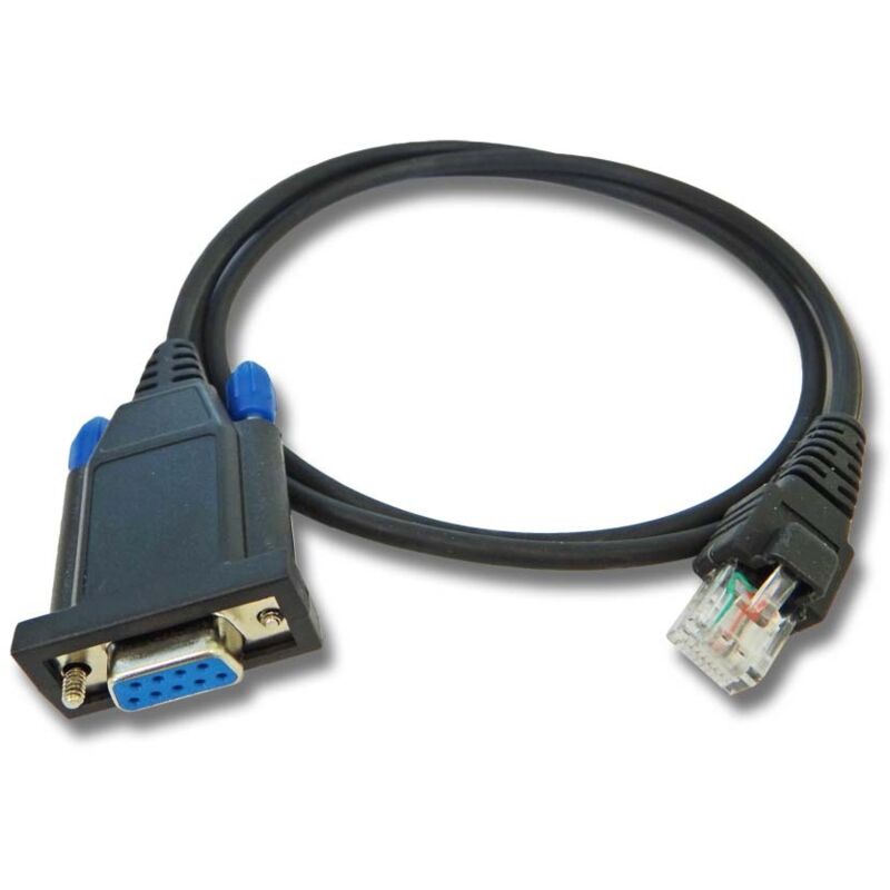 Vhbw - Programmierkabel RS-232 kompatibel mit Motorola M10, M120, M100, M130, M1225, M300, M200, M860, M400 Funkgerät - Seriell Adapter Schwarz