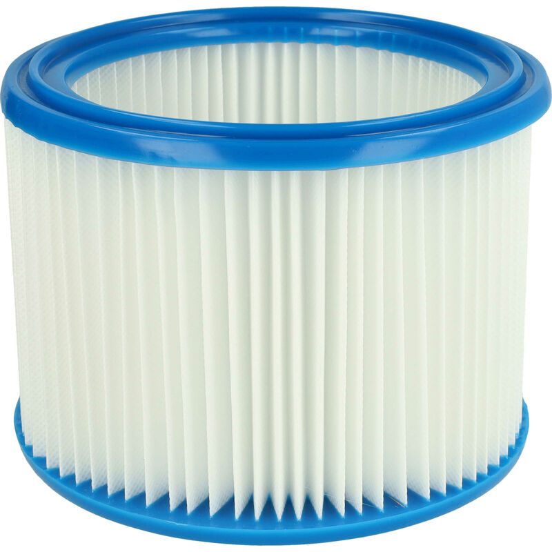 Rund-Filter Falten-Filter kompatibel mit Staubsauger, Mehrzwecksauger wap Attix 360-21, 360-2M, 550-01, 550-11, 550-2M, 590-21, 751-11, 751-21,
