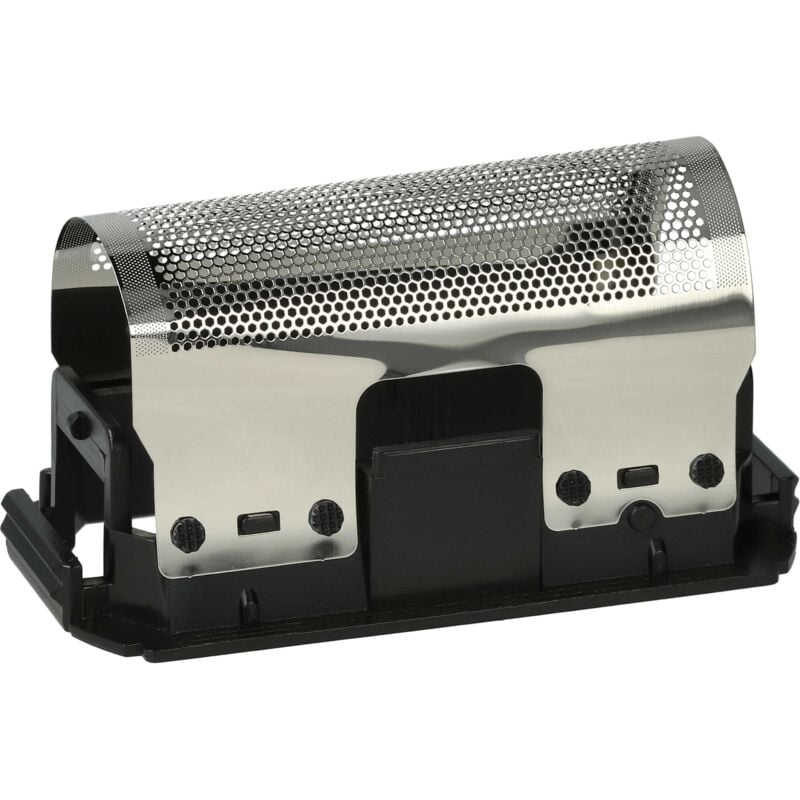 Scherfolie kompatibel mit Braun Synchron 5266, 5533 Elektrorasierer + Rahmen, schwarz/silber - Vhbw