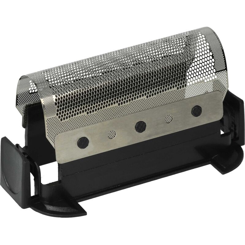 Vhbw - Scherfolie Ersatz für Braun 420, 422, 428 für Elektrorasierer + Rahmen, schwarz/silber