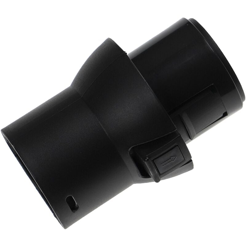 Vhbw - Schlauch-Adapter kompatibel mit Miele Parkett Plus, Parkett & Co Staubsauger, Staubsaugerschlauch - Anschlussadapter, Schwarz