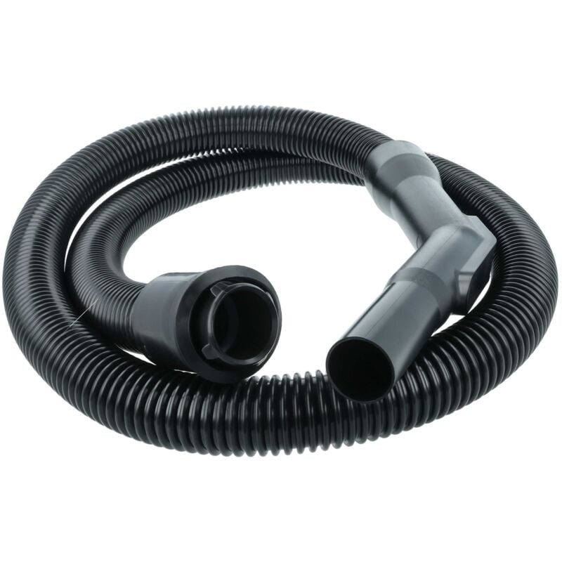 Staubsauger Ersatz Schlauch 32mm Rundanschluss kompatibel mit Nilfisk G90, G90 Allergy, G90 Consumer Staubsauger schwarz - mit Handgriff - Vhbw