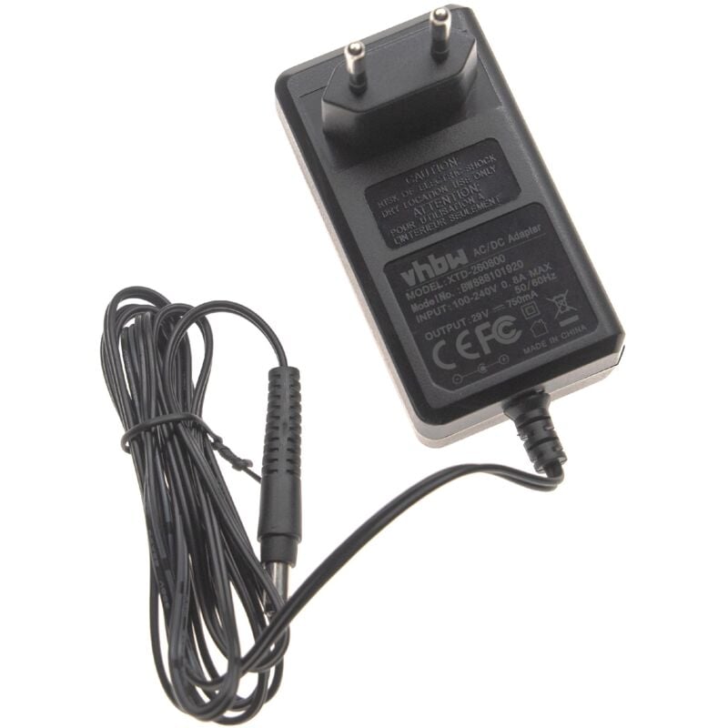 Ladegerät kompatibel mit obh Nordica Air Force 460 EO9282NO, Air Force 360 EO9051NO Handstaubsauger, Akkustaubsauger - Vhbw