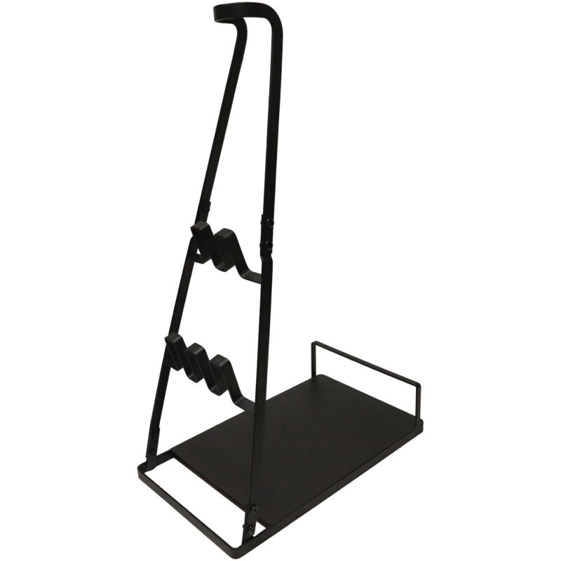 vhbw Staubsaugerhalter Ständer kompatibel mit Hoover H-Free 300, HF1, HF300, H-Free 100, HF4, HF500, HF9 Akku-Staubsauger, Handstaubsauger Schwarz