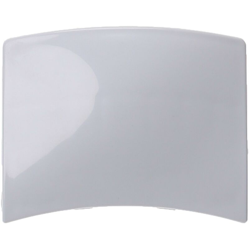 Vhbw - Türgriff kompatibel mit Bosch WAA22170FF Waschmaschine - 90 x 68 x 35 mm - gebogen - weiß - Kunststoff