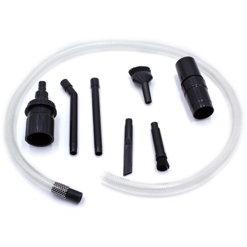 Universal Mikro Staubsauger Aufsatz Set 8-teilig kompatibel mit Staubsauger Philips, aeg, Electrolux, Dirt Devil, Rowenta, DeLonghi, Miele, Bosch,