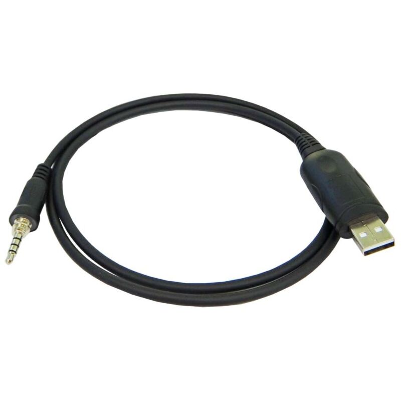 vhbw USB Programmierkabel Ersatz für CT-91 für Funkgerät, schwarz