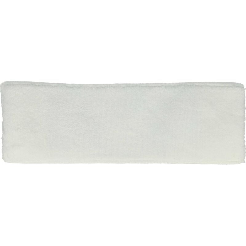 Vhbw - Wischbezug kompatibel mit Kärcher sc 5, sc 4 Premium, sc 4 Premium Iron Kit, sc 5.800 c Dampfreiniger, Dampfmop - Mikrofaser Weiß