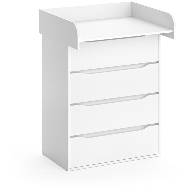 Wickelkommode Ruben, Weiß, 83.6 x 117 cm Vicco