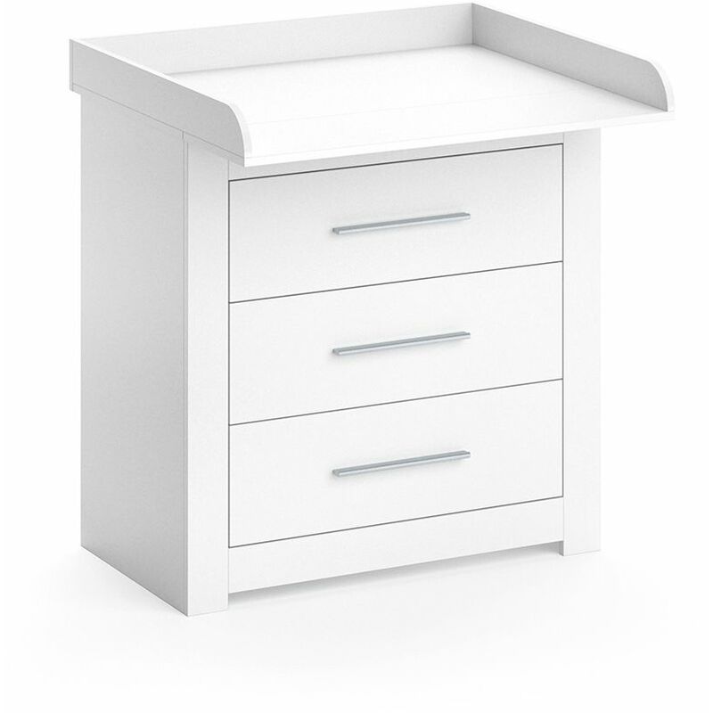 Wickelkommode Miro, Weiß, 86.6 x 86.5 cm Vicco