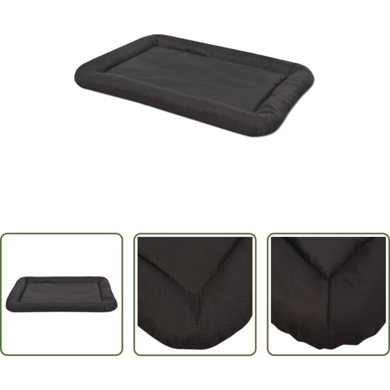 Hundekissen - Hundebett Größe XXL Schwarz