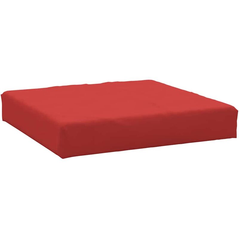 Palettenkissen Rot 60x60x9,5 cm Oxford-Gewebe Vidaxl