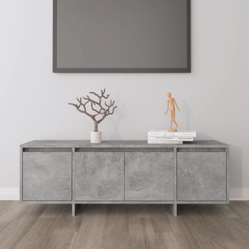 Vidaxl - TV-Schrank Betongrau 120x30x40,5 cm Holzwerkstoff