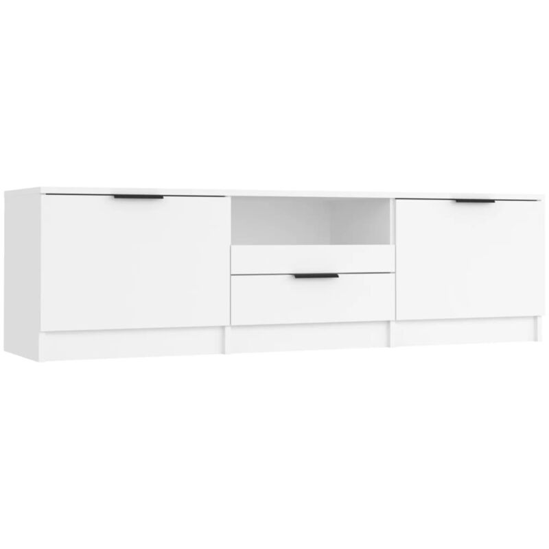 TV-Schrank Weiß 140x35x40 cm Holzwerkstoff - Vidaxl