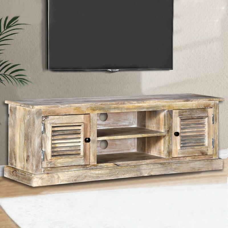 TV-Schrank Massivholz Mango vidaXL