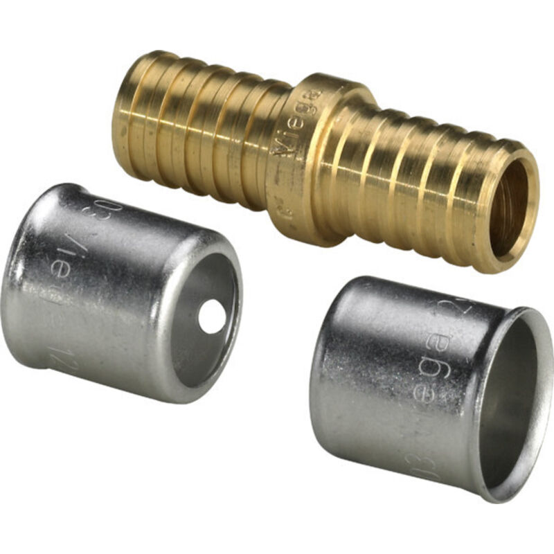 Viega - Reparaturkupplung 2276.8 in 12mm für Inliner Siliziumbronze