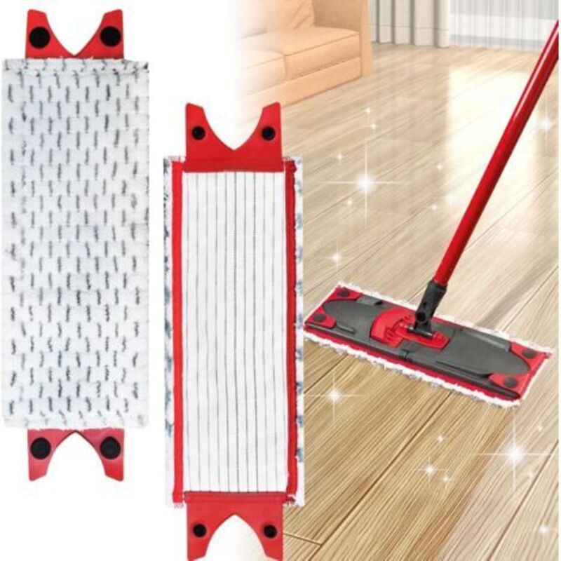 Vileda Wischmopp-Ersatzbezüge, Ersatz-Wischmoppköpfe, Mikrofaser-Ersatzpads für Vileda Ultramax 2-in-1-Sprühreiniger, geeignet für alle Bodenarten