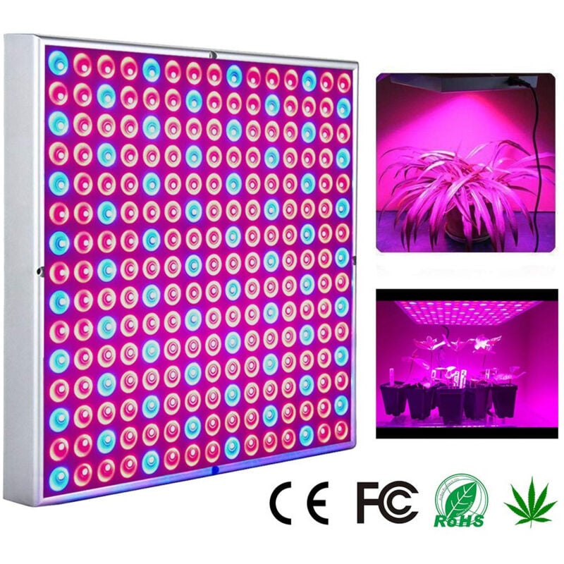 Swanew 15W led Pflanzenlampe Vollspektrum Winter led Grow Light Pflanzenlicht Led Grow Lamp für Zimmerpflanzen Gemüse und Blumen