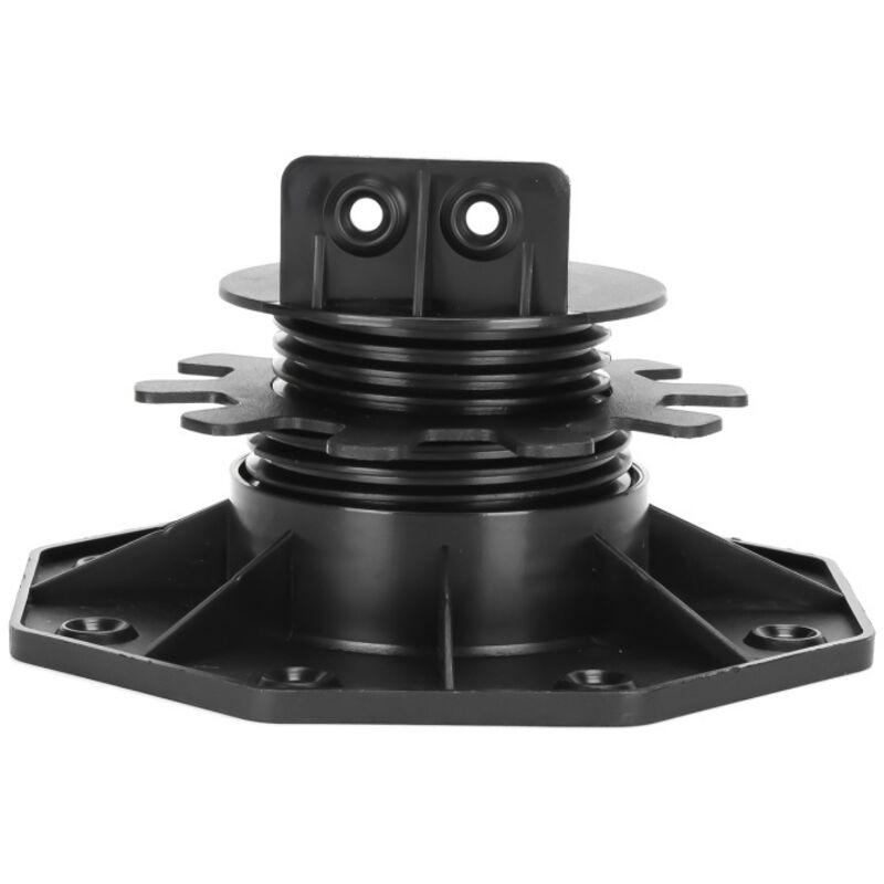 Swanew Stelzlager 100 Stück höhenverstellbar 30MM-60MM für Terrassendielen aussen Kunststoff Stellfuss Terrasse Alu & Holz Terrassenlager verstellbar